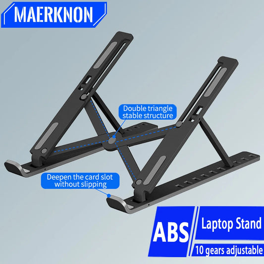 Adjustable and Foldable Laptop Stand 