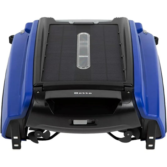 Betta SE Solar Powered Automatic Robotic Pool Skimmer Cleaner with 30-Hour Continuous Cleaning Battery Power and Re-Engineered Twin Salt Chlorine Tolerant Motors - Competitive Edge Life Store