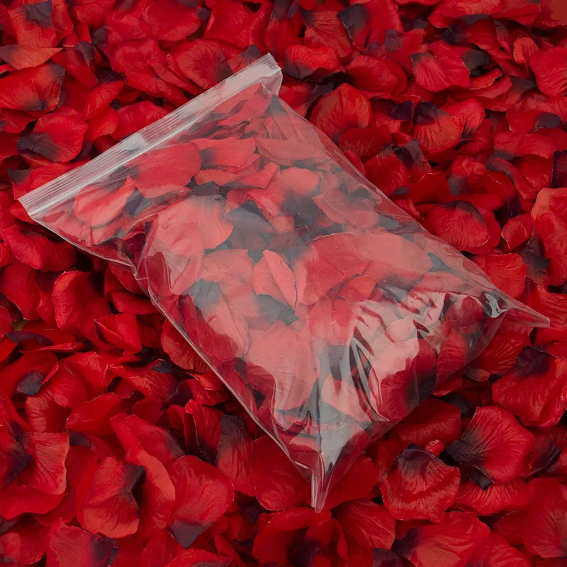 100/500/1000 Red Silk Artificial Rose Petals to set the stage for those special romantic moments - Competitive Edge Life Store