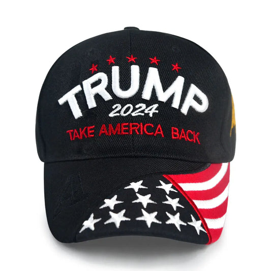 Show your MAGA Support! Trump 2024 Embroidered Baseball Hats