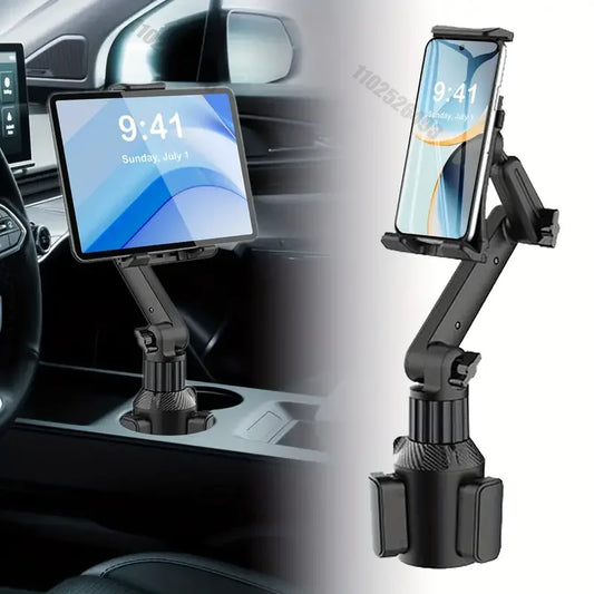 NEW Cup Holder 360-degree Adjustable Smartphone/iPad Tablet Holder with Tilt Bar - Competitive Edge Life Store